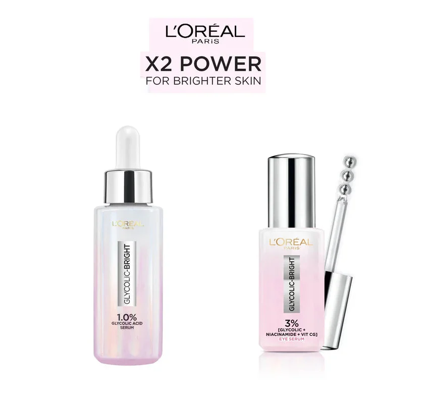 Glycolic-Bright X2 Power Skin & Eyes