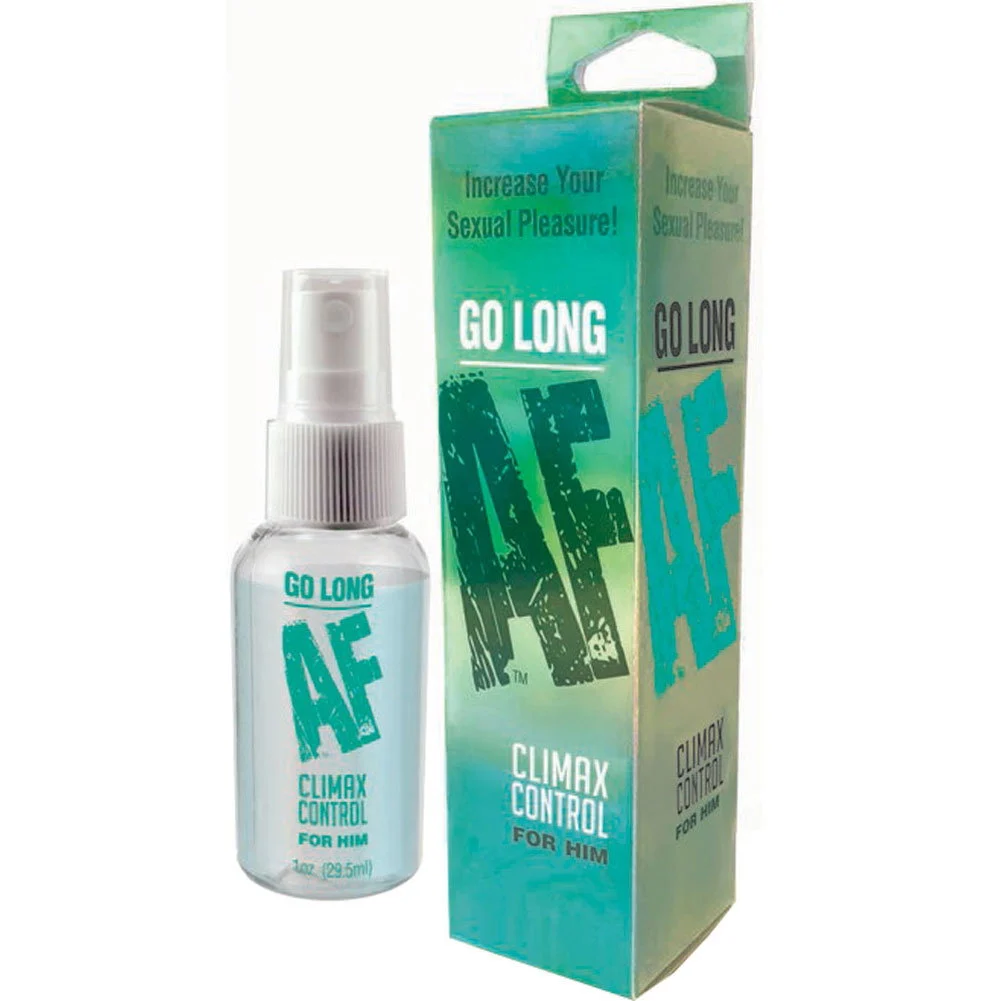 Go Long AF Delay Spray for Him, 1 fl.oz (29.5 mL)