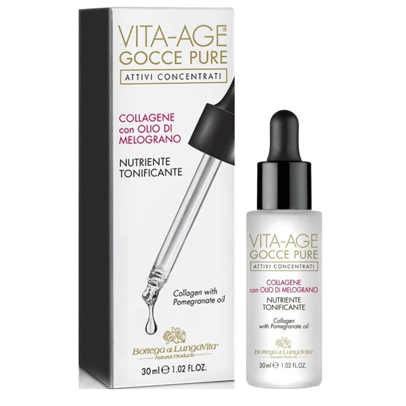 Gocce Pure Collagen Peptides and Pomegranate Oil 30 ML
