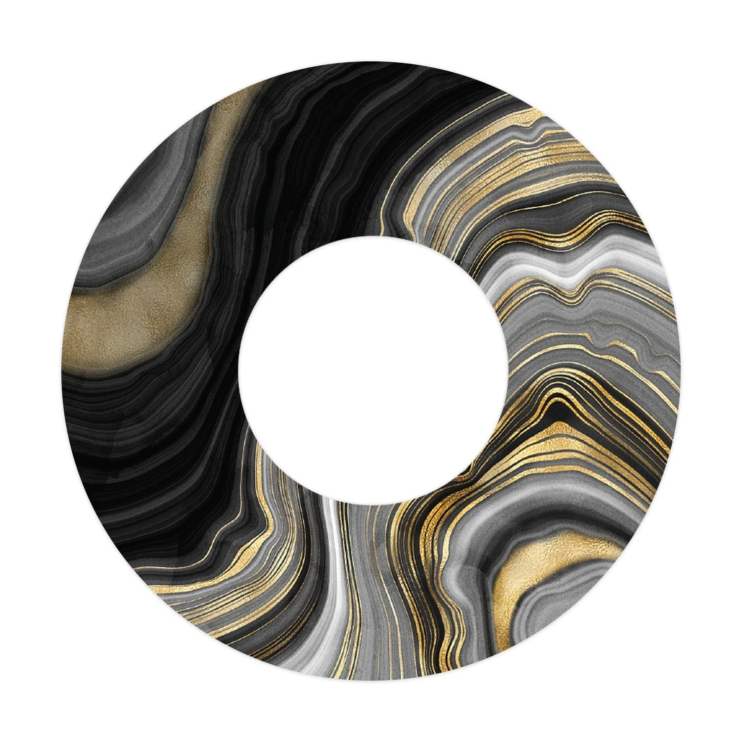 Gold Marble PatchTape Designed for the FreeStyle Libre 2