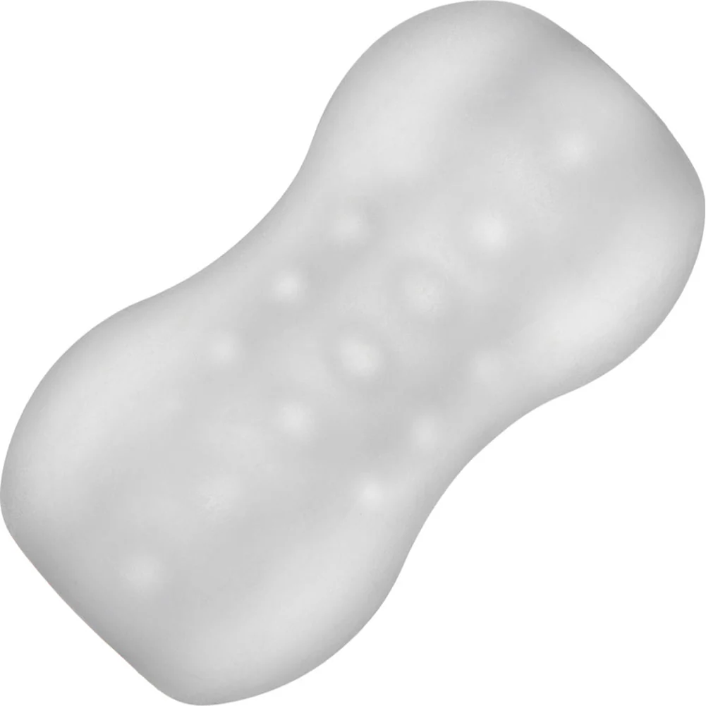 GoodHead Helping Head Pro UltraSkyn Masturbator, 3", Frost