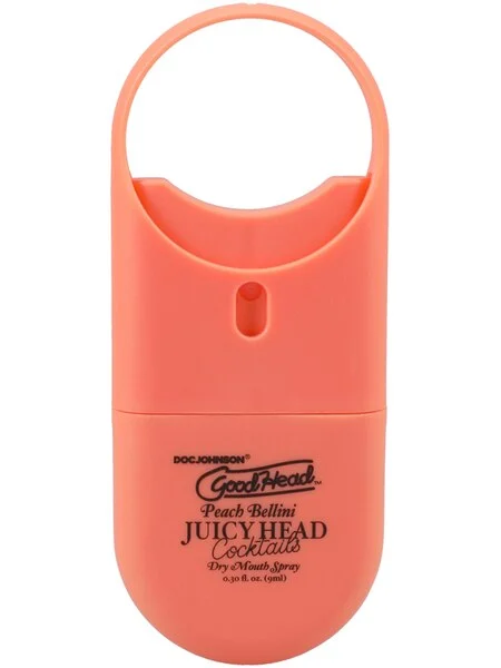 GOODHEAD JUICY HEAD COCKTAILS DRY MOUTH SPRAY TO GO PEACH BELLINI