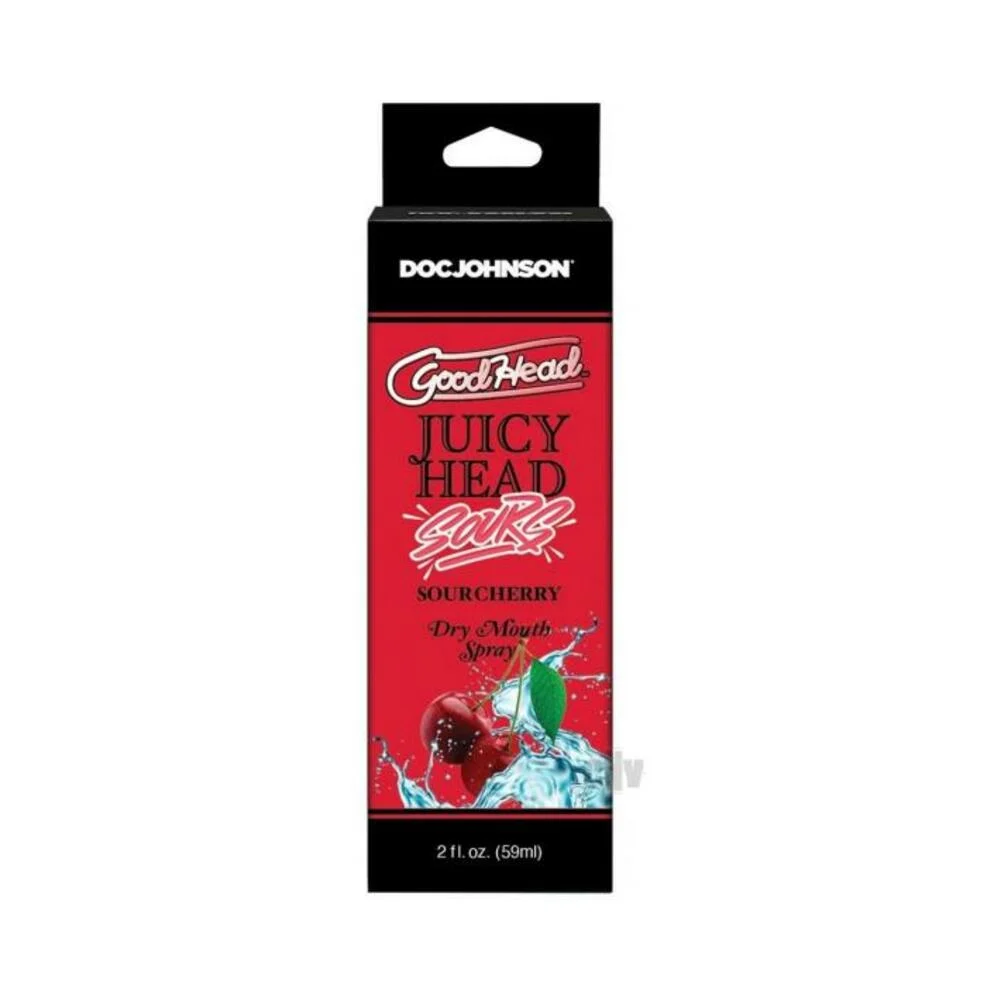 Goodhead Juicy Head Dry Mouth Spray - 2 Oz Sour Blue Cherry