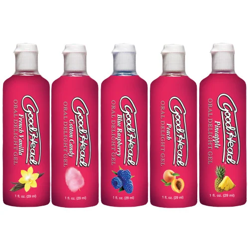 GoodHead Oral Delight Gel 5 Pack by Doc Johnson