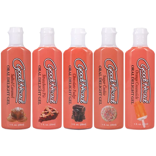 GoodHead Oral Delight Gel Desserts 5 Pack by Doc Johnson