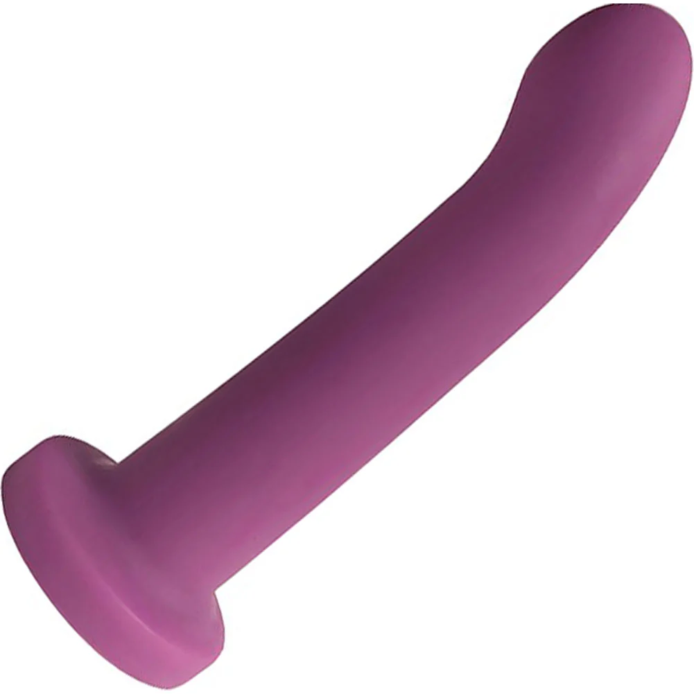 Gossiip Gee Spot Silicone Vibrator with Remote Control, 7.5", Violet