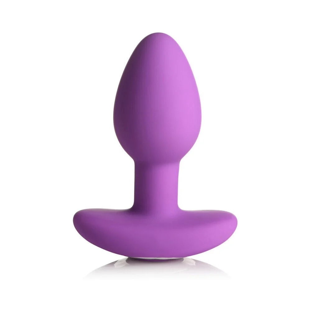 Gossip Pop Rocker Butt Plug, 10 Function Rechargeable Purple