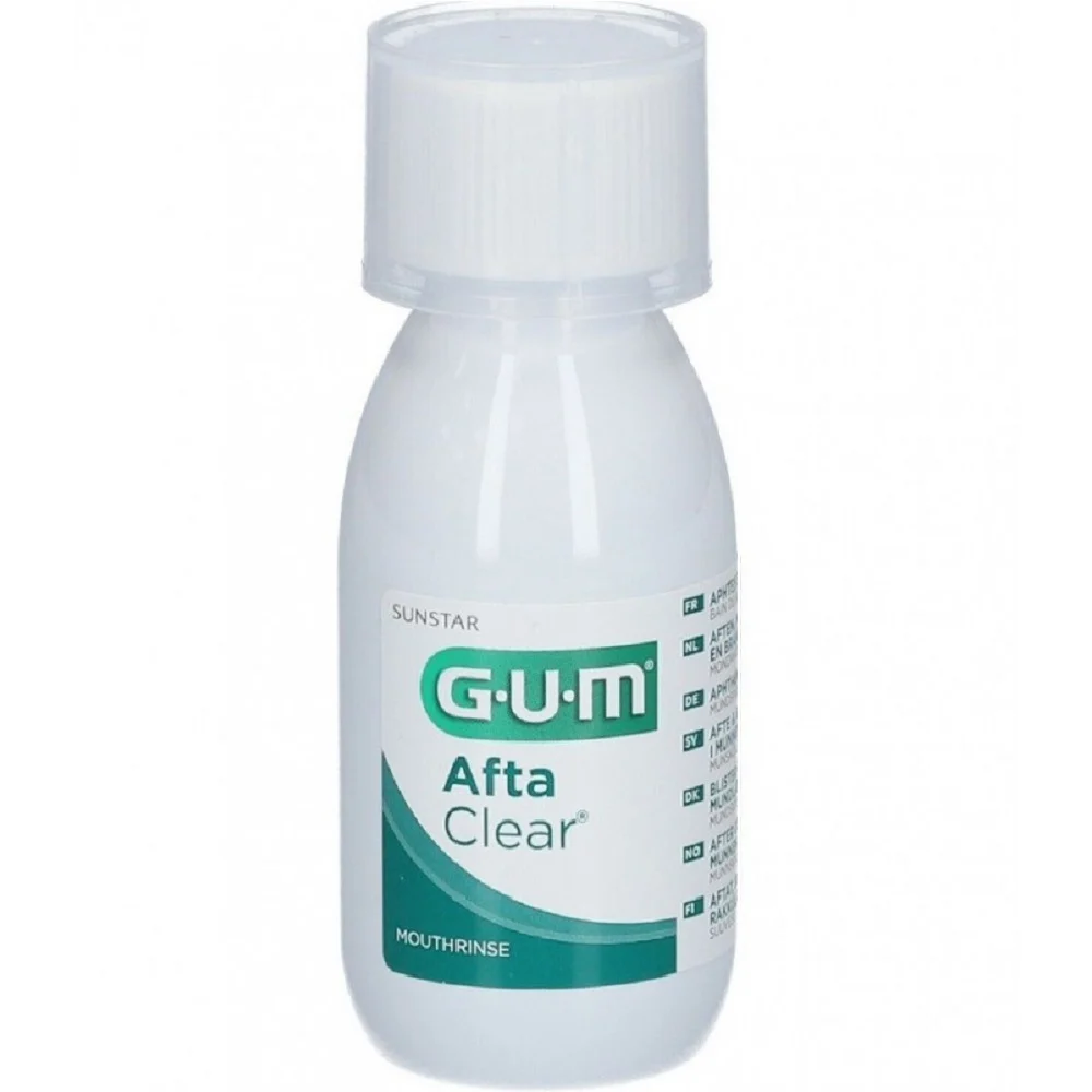 Gum Aftaclear Mouthwash for Canker Sores
