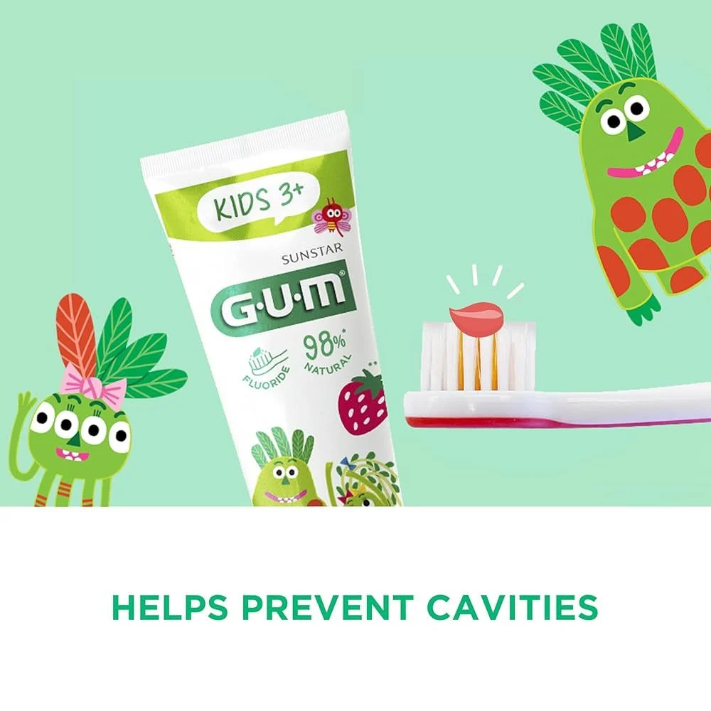 Gum Kids Toothpaste 3+ for Milk Teeth