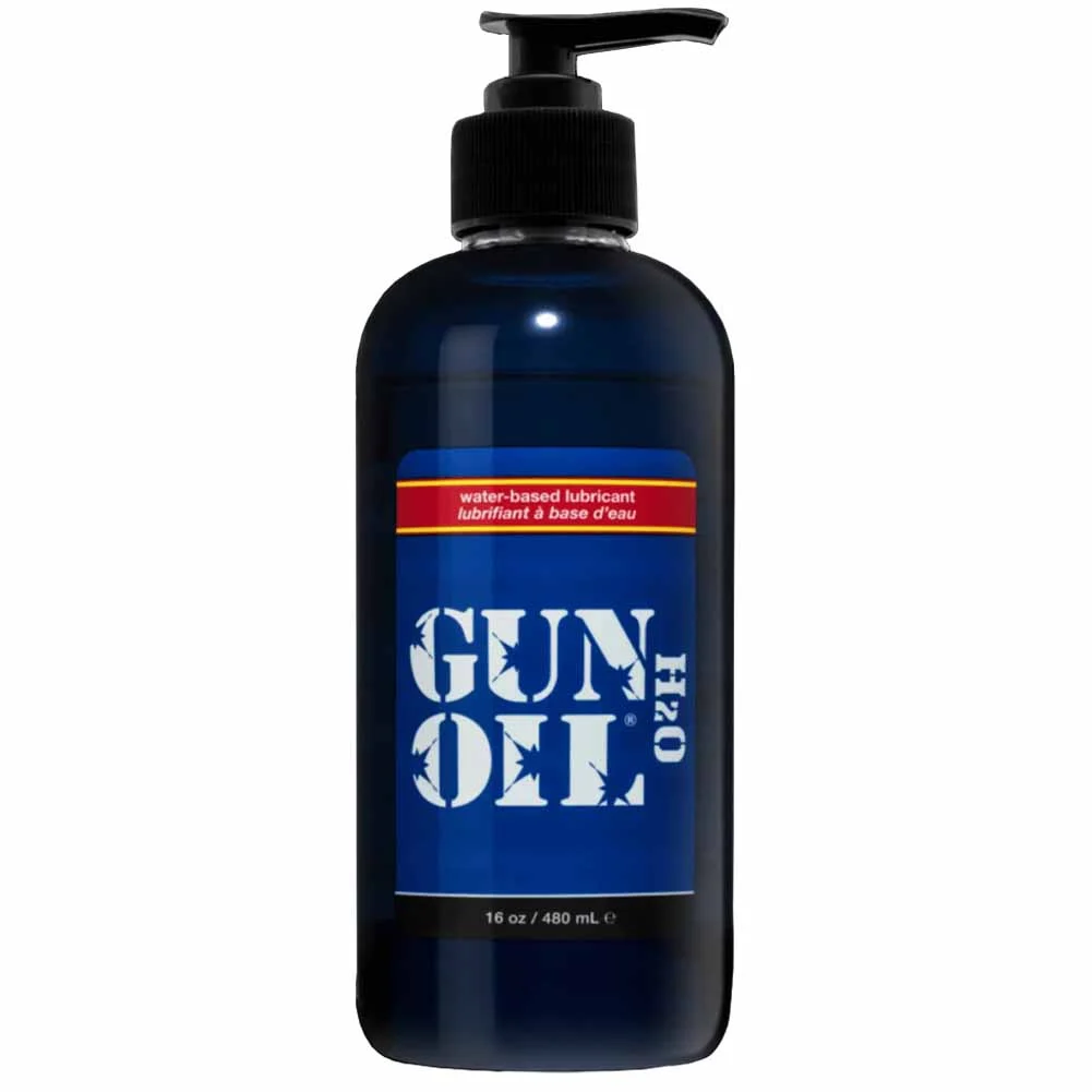 Gun Oil H2O Water-Based Personal Lubricant, 16 fl.oz (480 mL)