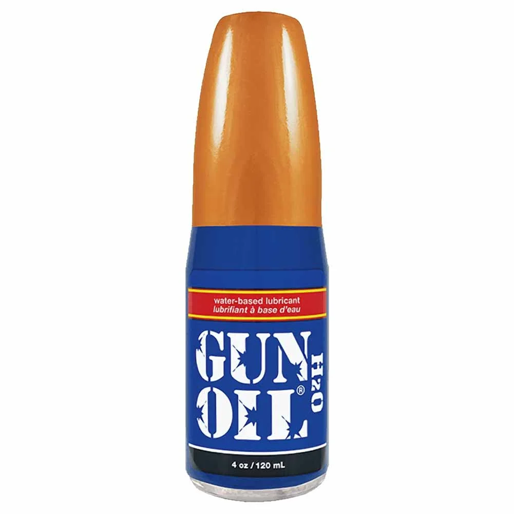 Gun Oil H2O Water-Based Personal Lubricant, 4 fl.oz (120 mL)