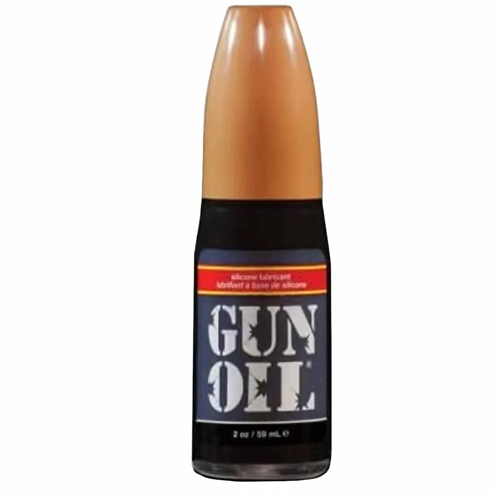 Gun Oil Premium Silicone Personal Lubricant, 2 fl.oz (59 mL)