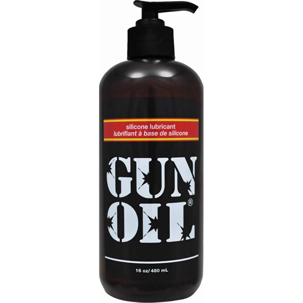 Gun Oil Silicone Premium Personal Lubricant, 16 fl.oz (473 mL)