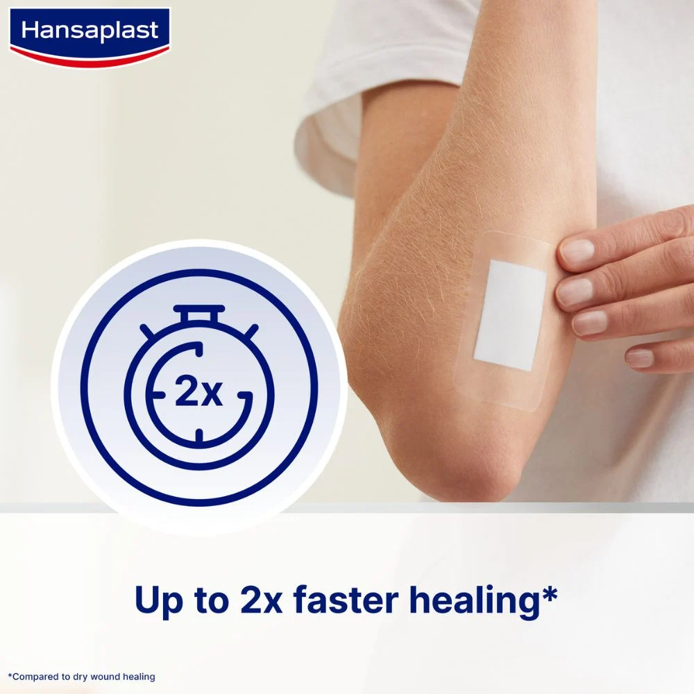 Hansaplast Aqua Protect Plasters for Fast Healing Up to 2x Faster