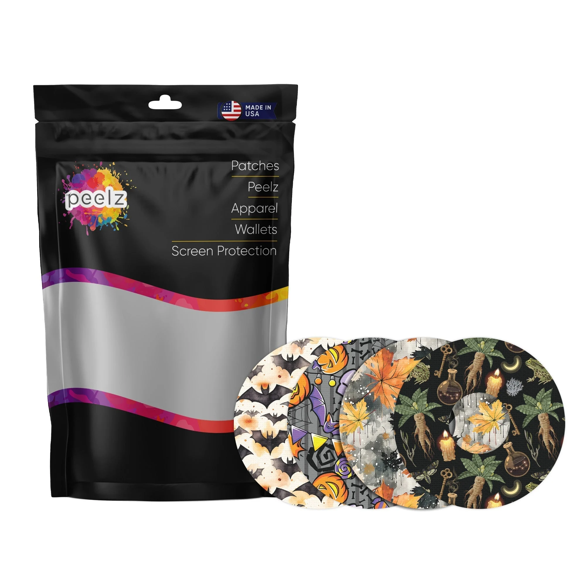 Haunted Variety FreeStyle Libre 3 Plus & LingoPatch Tape - Pump Peelz