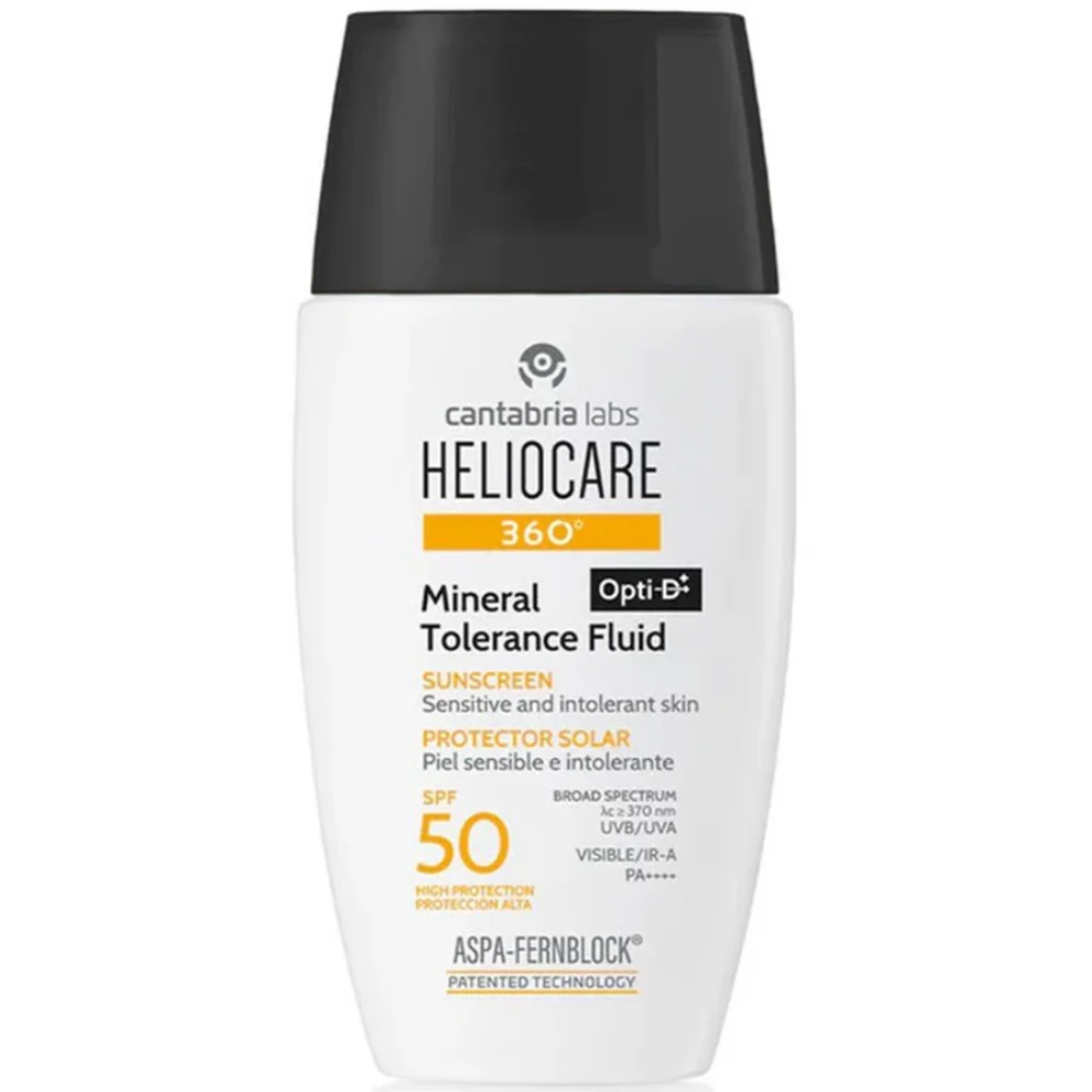 Heliocare 360º Mineral Tolerance Fluid SPF50 for Sensitive Skin