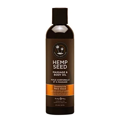 HEMP SEED MASSAGE AND BODY OIL DREAMSICLE