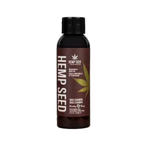 HEMP SEED MASSAGE OIL NAG CHAMPA