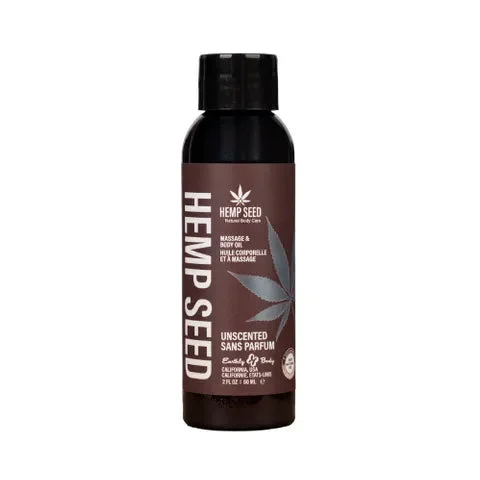 HEMP SEED MASSAGE OIL UNSCENTED