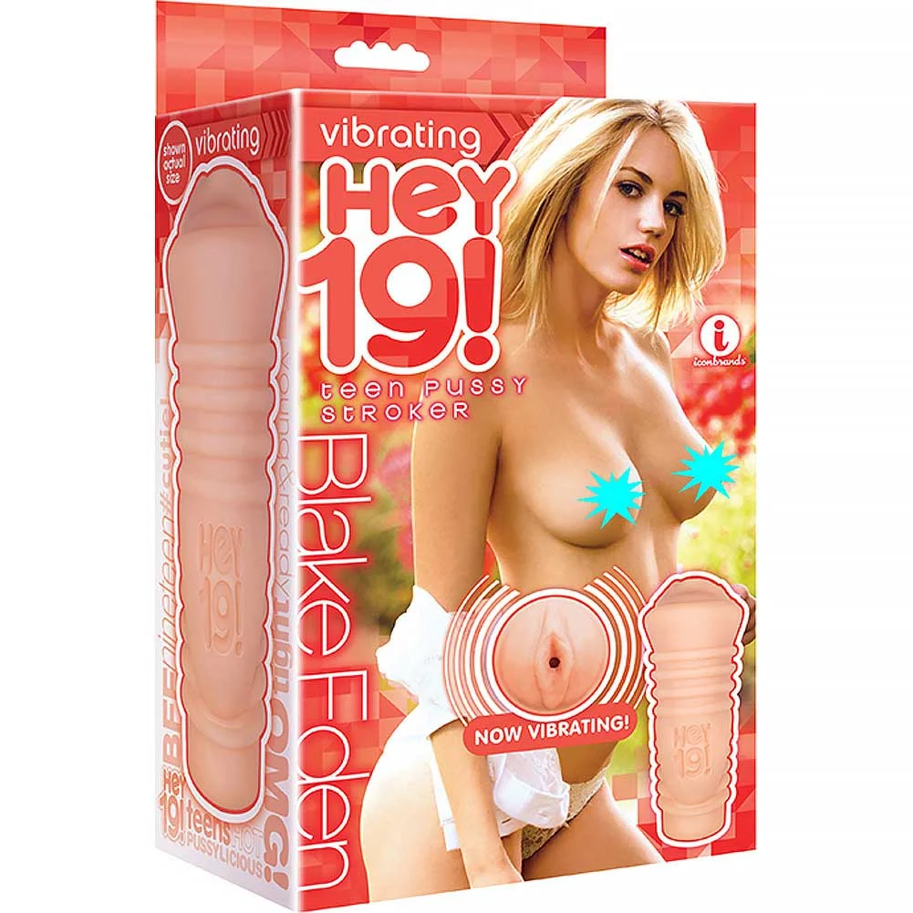 Hey 19 Vibrating Stroker, Blake Eden Vagina
