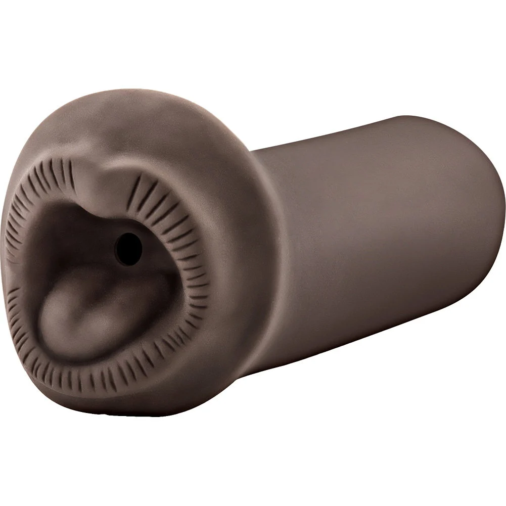 Hot Chocolate Naughty Nicole Realistic Stroker, 5", Open Mouth