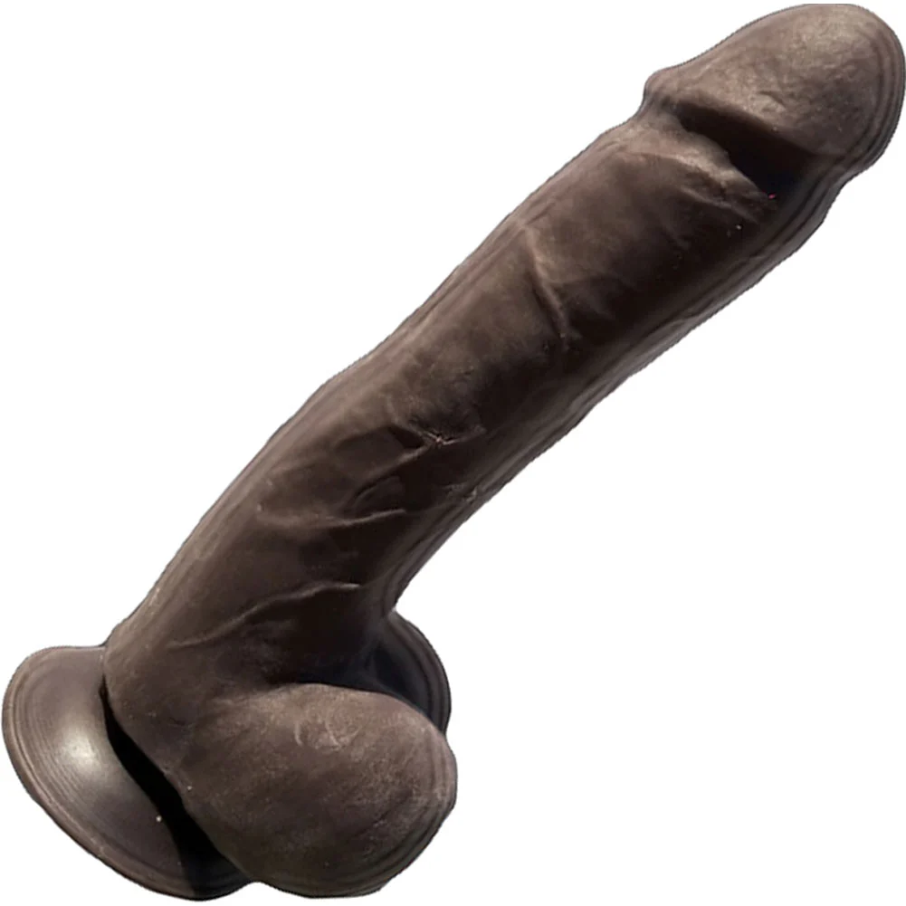 Hott Products Skinsations Python Dildo, 9.5", Black