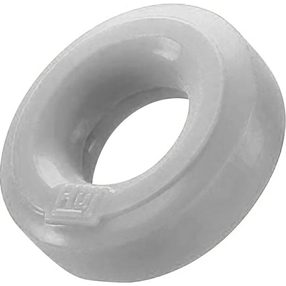 HunkyJunk HUJ Silicone Penis Ring, 2", Ice