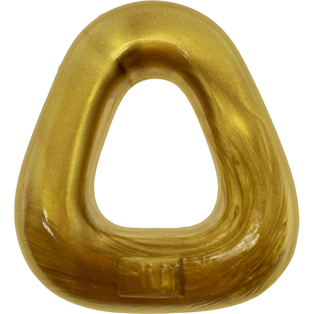 HunkyJunk Zoid Trapezoid Lifter Penis Ring, 2.5", Bronze Metallic