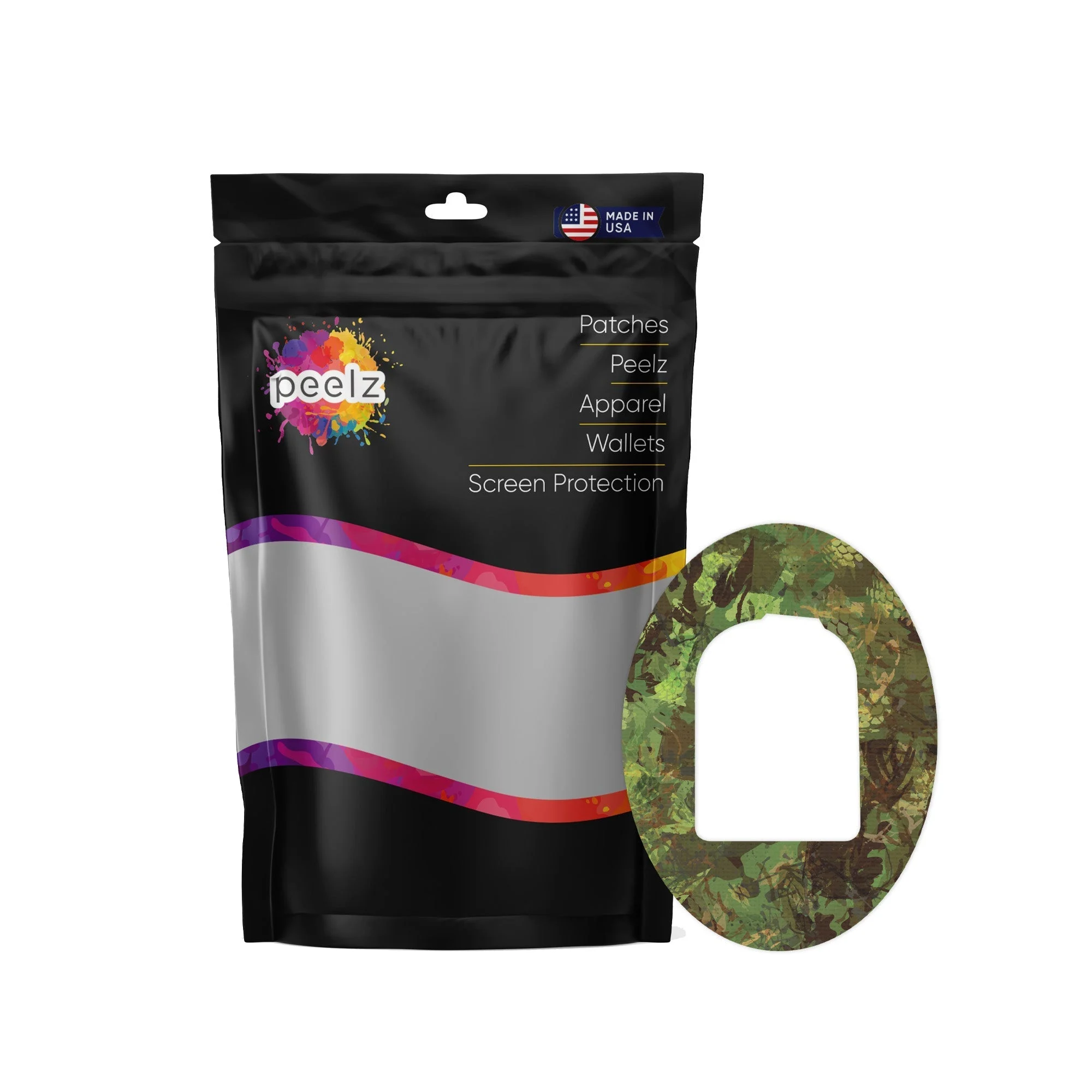 Hunting Camo Pod Patch Tape - Pump Peelz