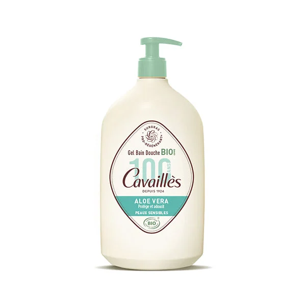 Hydrating Shower Milk with Organic Aloe Vera – Soap-Free Cleanser for Dry & Sensitive Skin, 1L