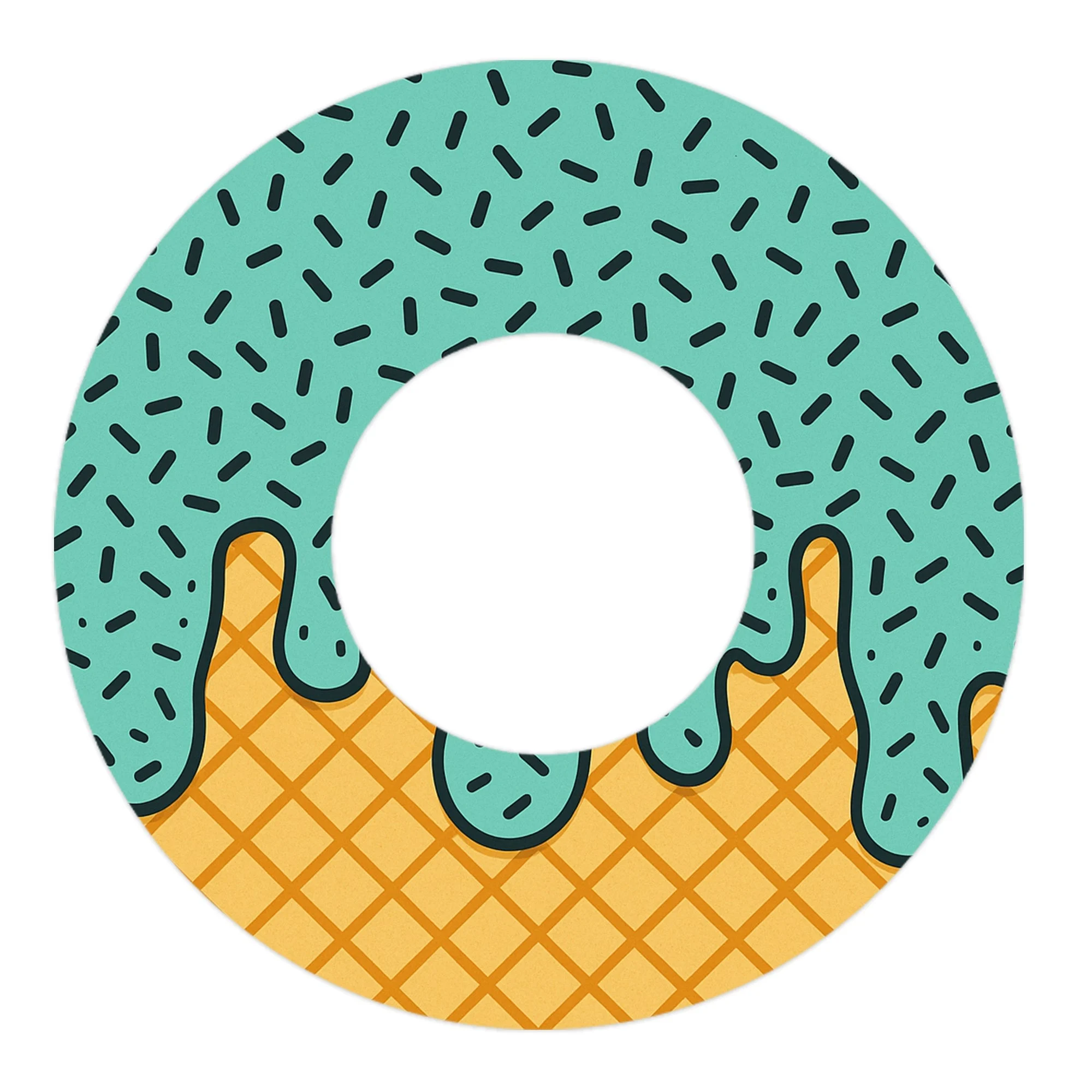 Ice Cream Social Freestyle Libre 2 Patch Tape - Pump Peelz