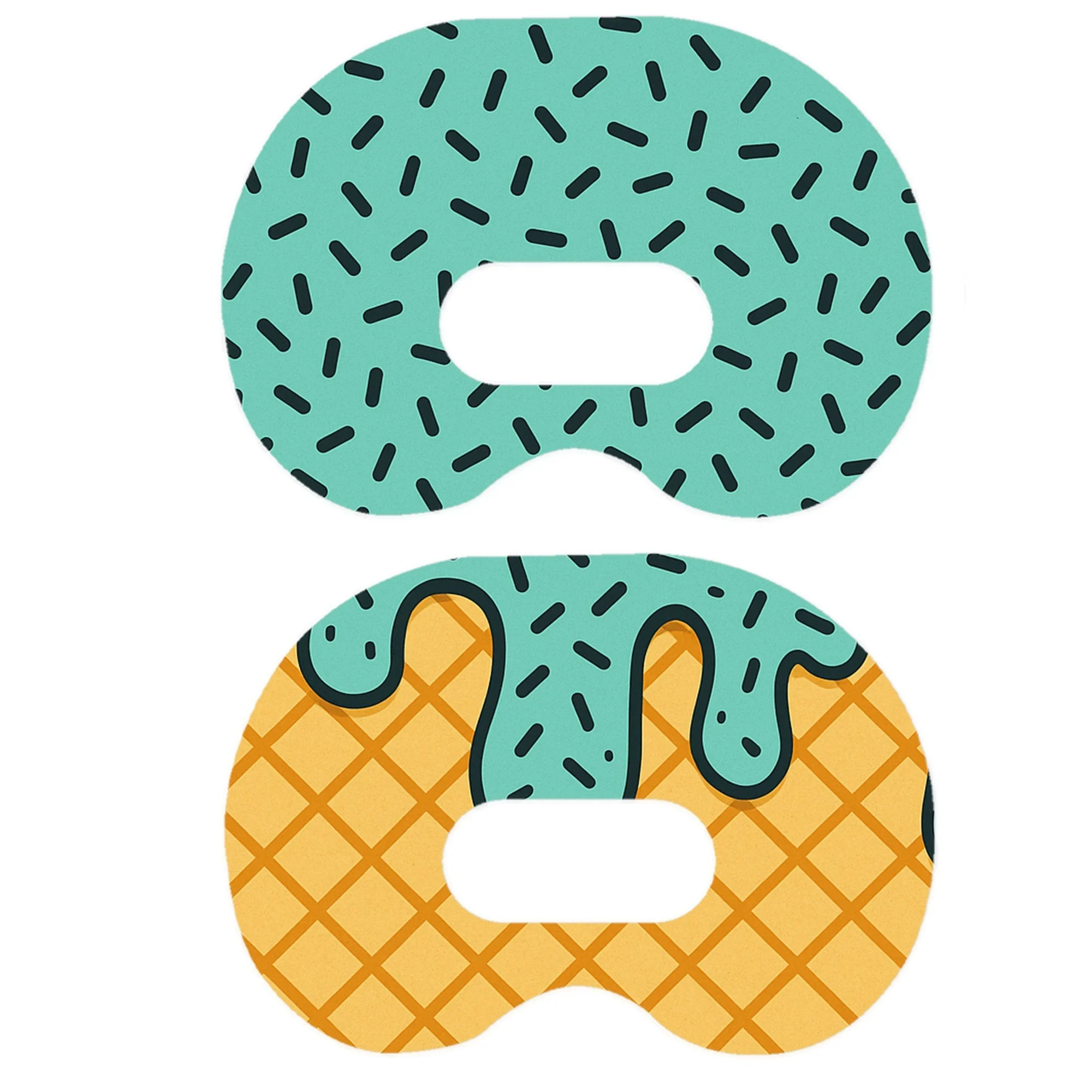 Ice Cream Social Medtronic Guardian Connect Patch Tape - Pump Peelz