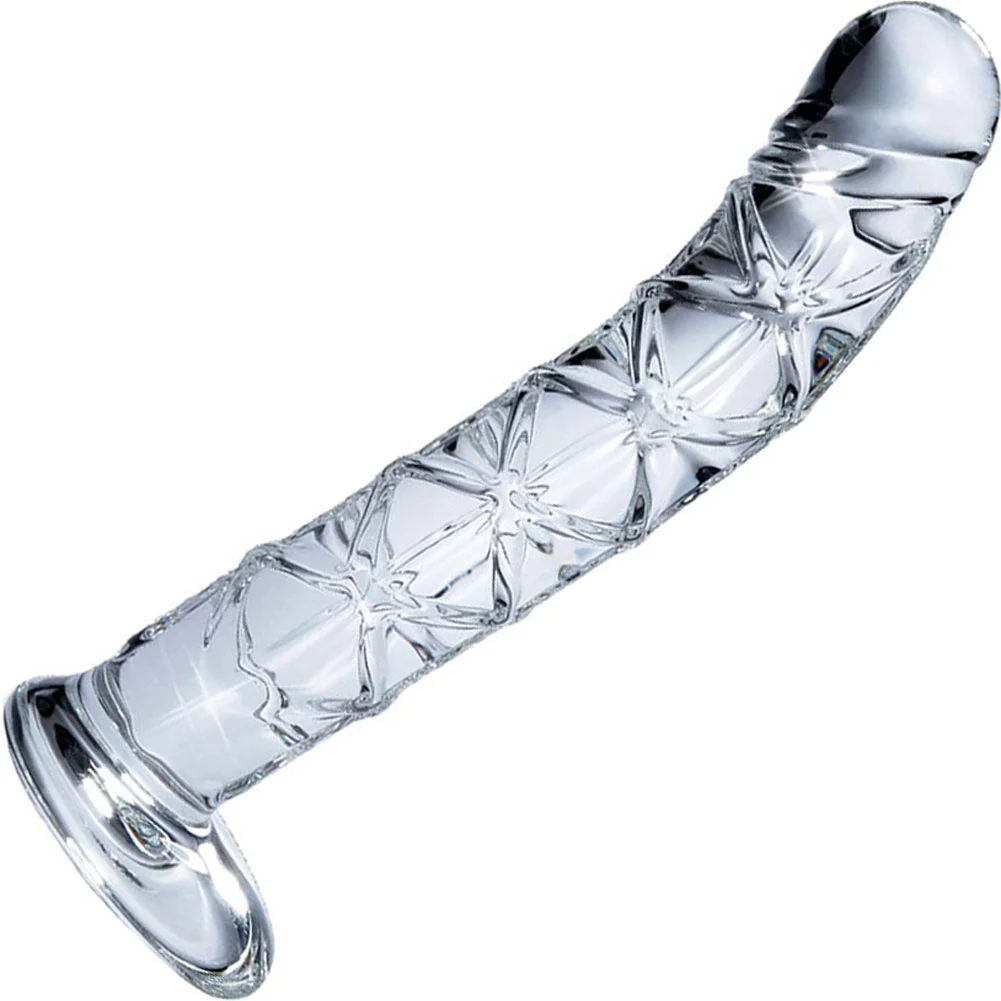 Icicles No 60 Glass G-Spot Dong, 6"
