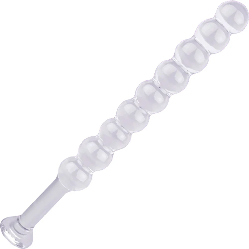 Icon Glass Thins Spherical Glass Plug, 7.5", Clear