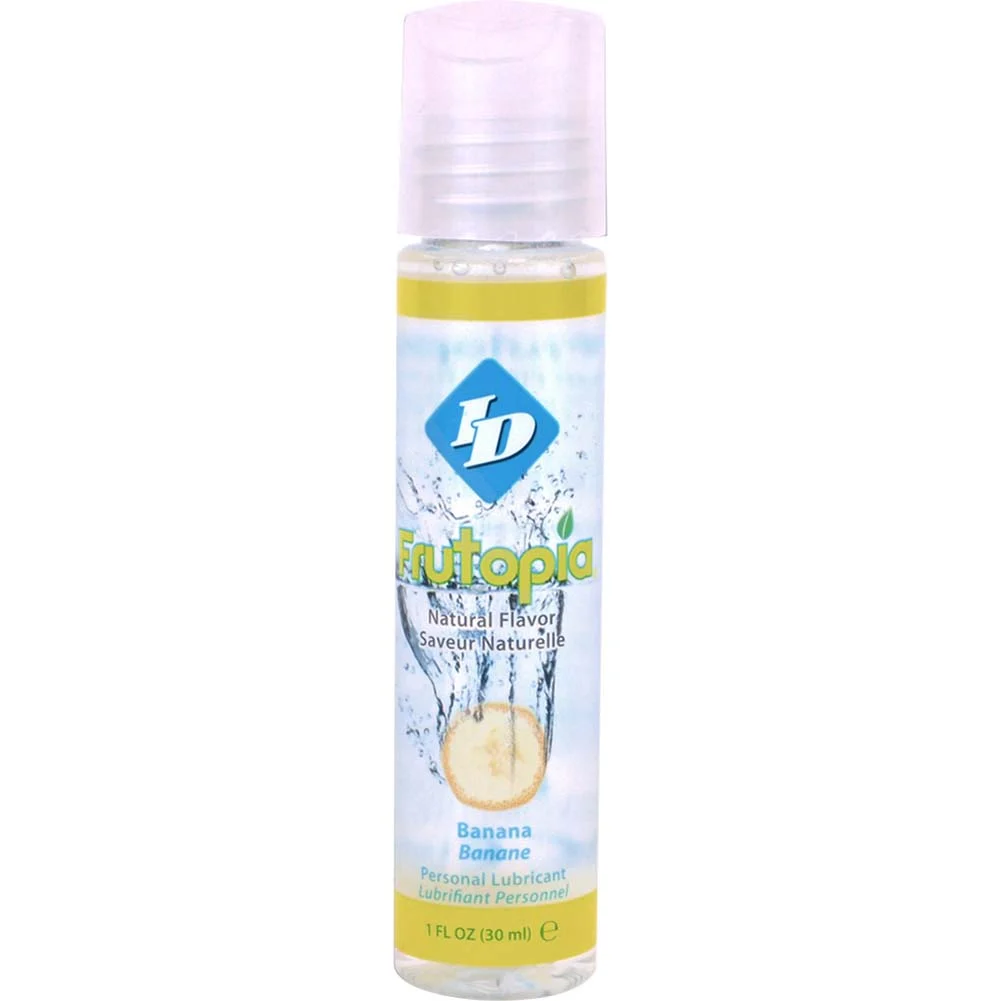 ID Frutopia Naturally Flavored Personal Lubricant, 1 fl.oz (30 mL), Banana