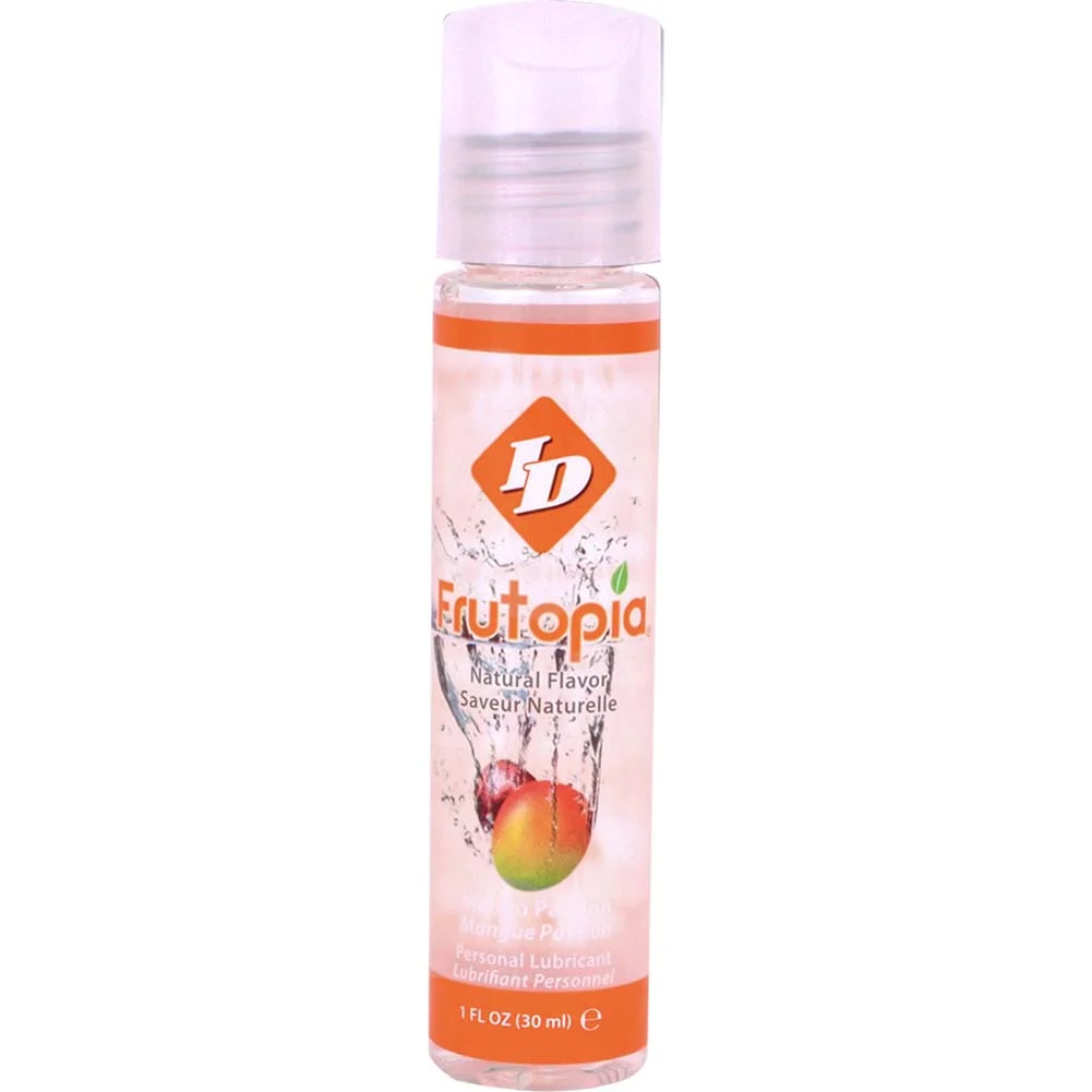 ID Frutopia Naturally Flavored Personal Lubricant, 1 fl.oz (30 mL), Mango Passion