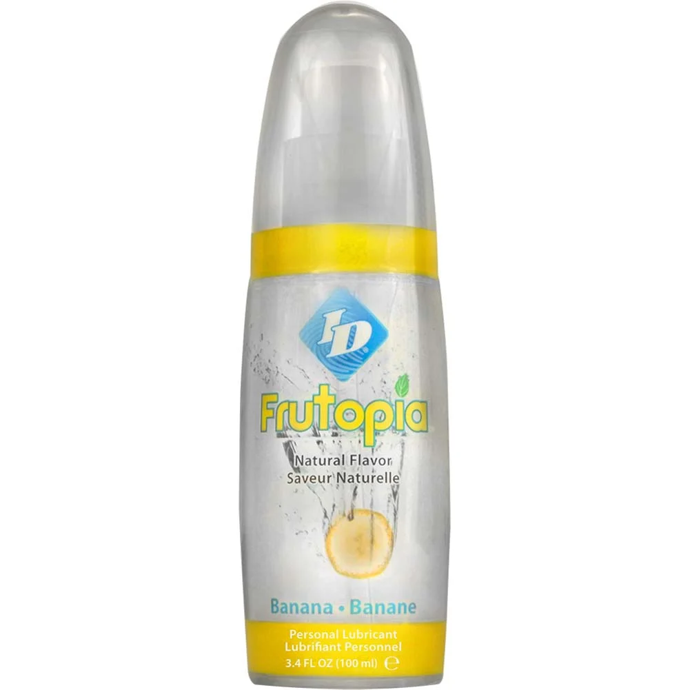 ID Frutopia Naturally Flavored Personal Lubricant, 3.4 fl.oz (100 mL), Banana