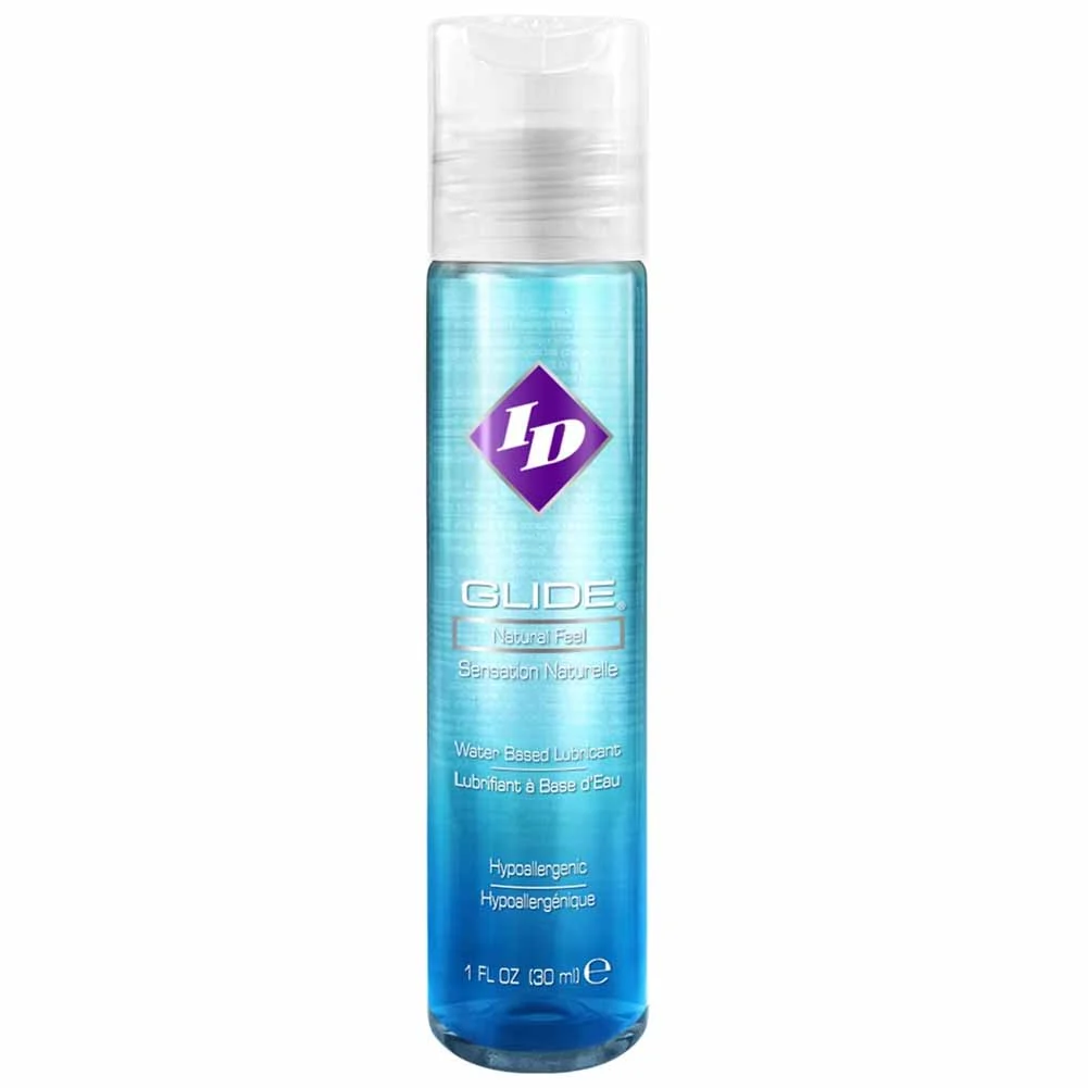 ID Glide Natural Feel Water-Based Personal Lubricant, 1 fl.oz (30 mL)