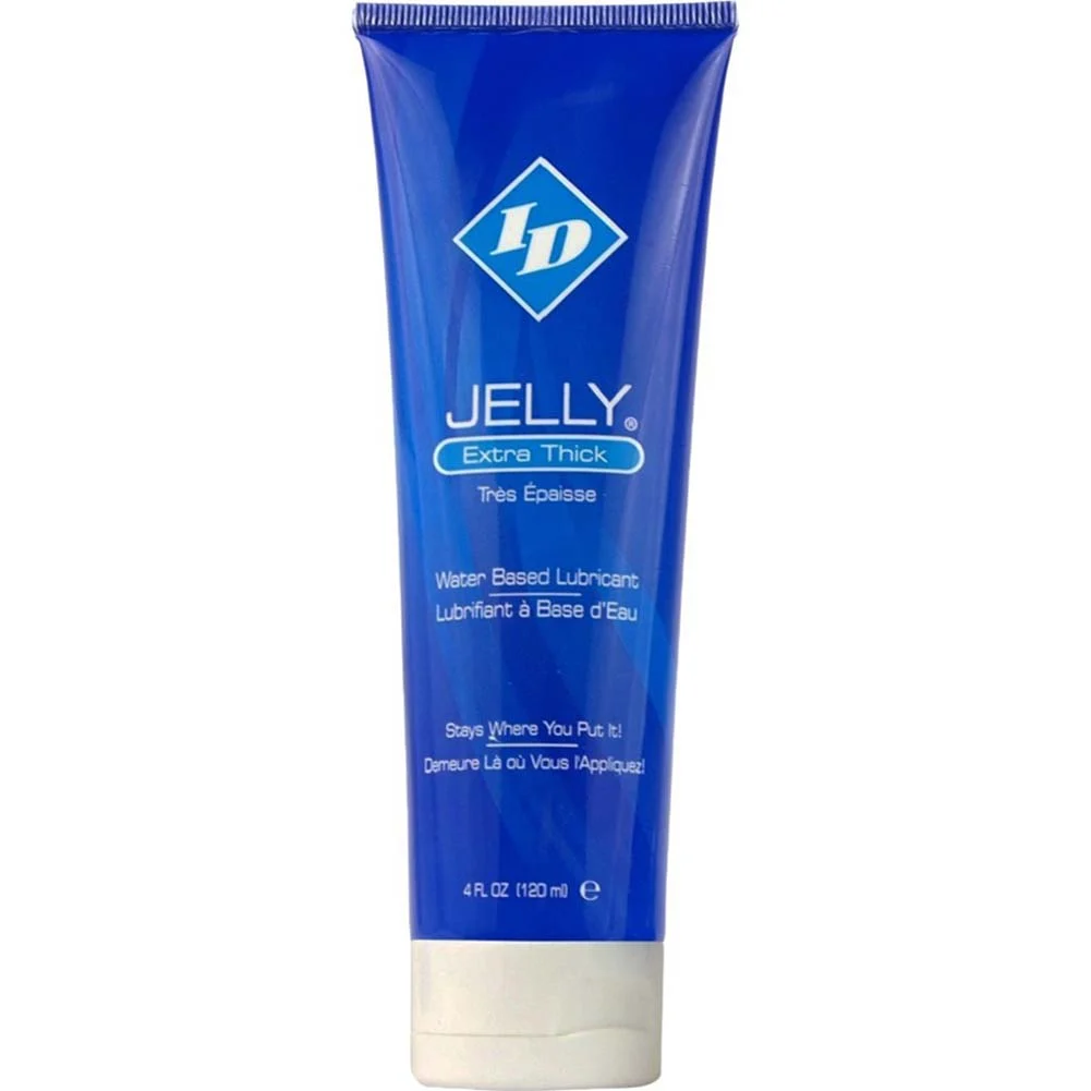 ID Jelly Extra Thick Water-Based Lubricant, 4 fl.oz (120 mL)