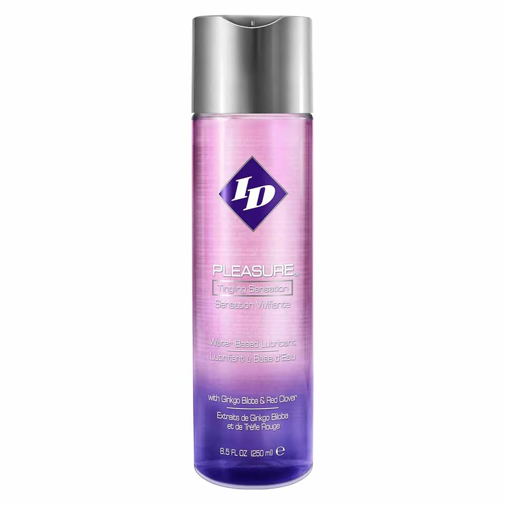 ID Pleasure Water-Based Tingling Sensual Lubricant, 8.5 fl.oz (250 mL)