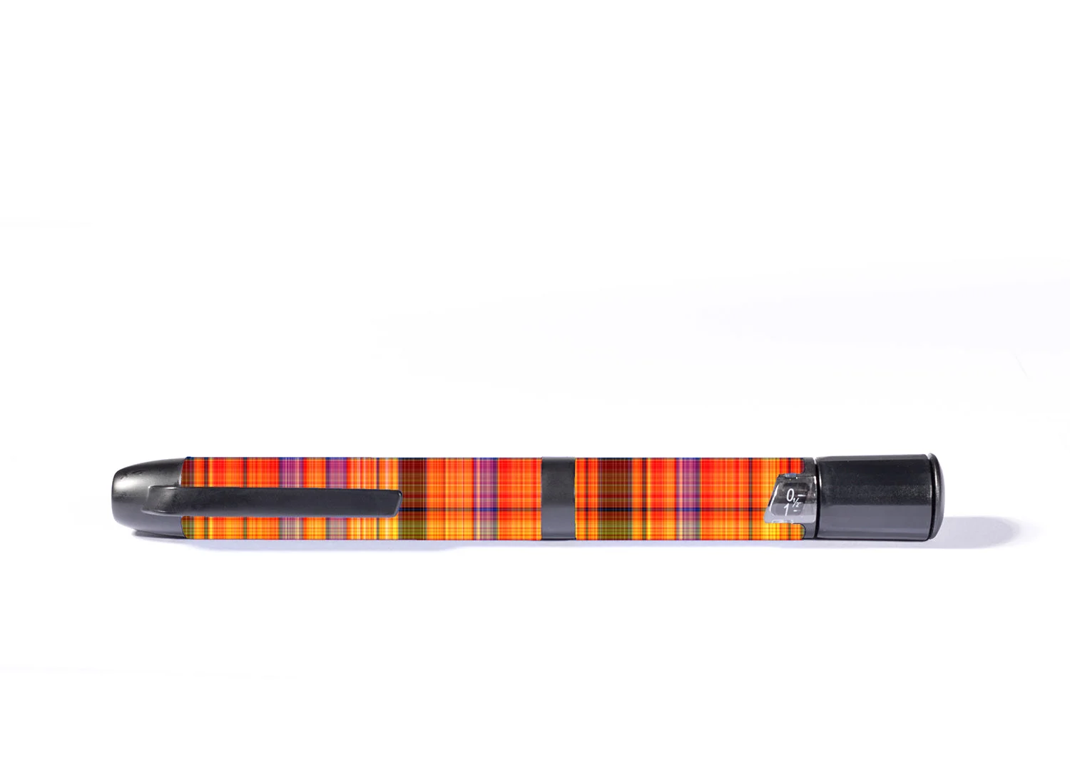 Pumpkin Plaid InPen - Smart Insulin Pen Sticker - Pump Peelz
