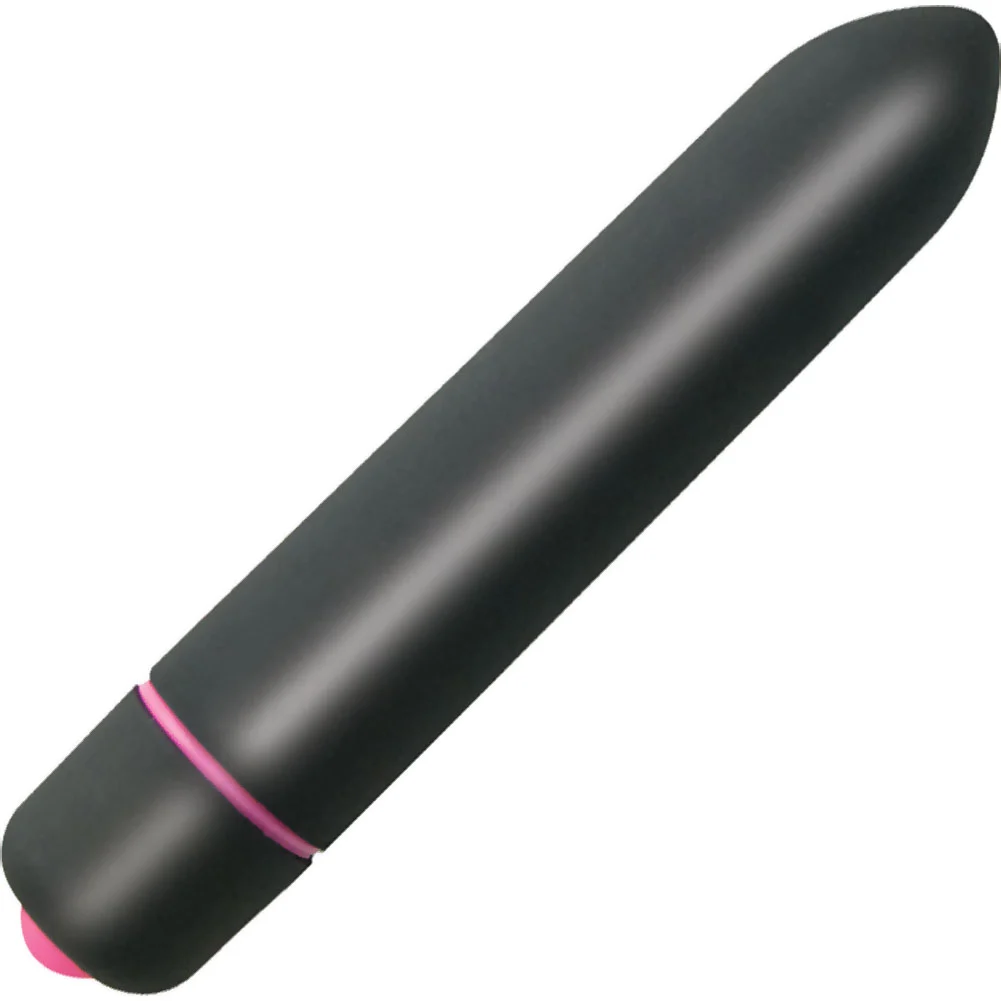 Intense Orgasm Waterproof Vibrating Bullet, 3.5", Tempting Black