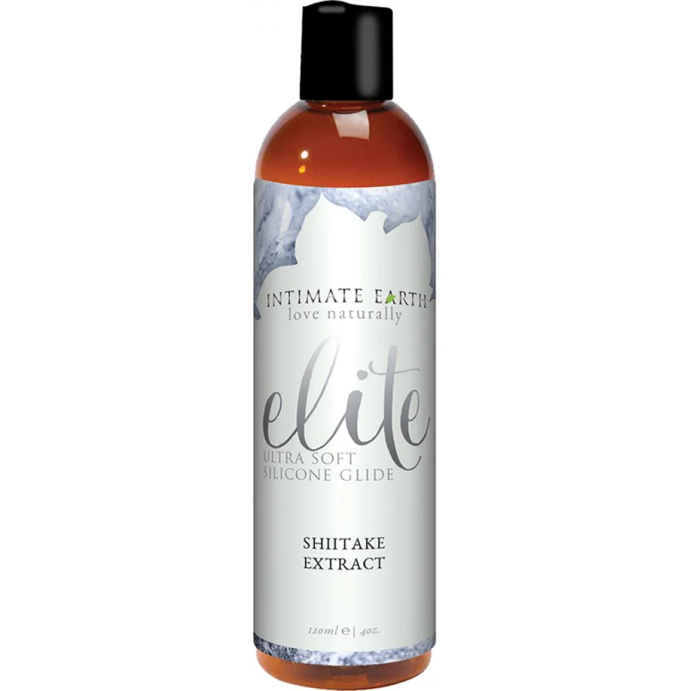 Intimate Earth Elite Shiitake Silicone Glide, 4 fl.oz (120 mL)