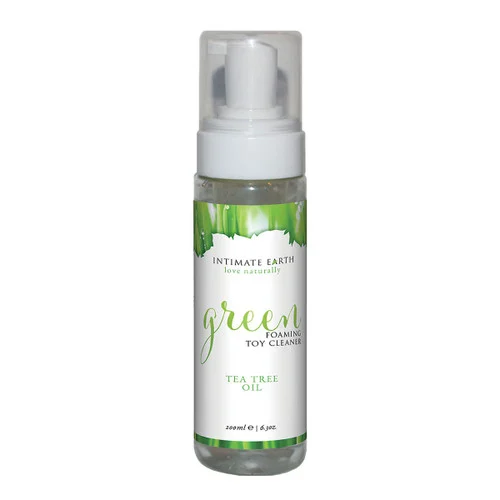 Intimate Earth Green Foaming Toy Cleaner with Tea Tree Oil