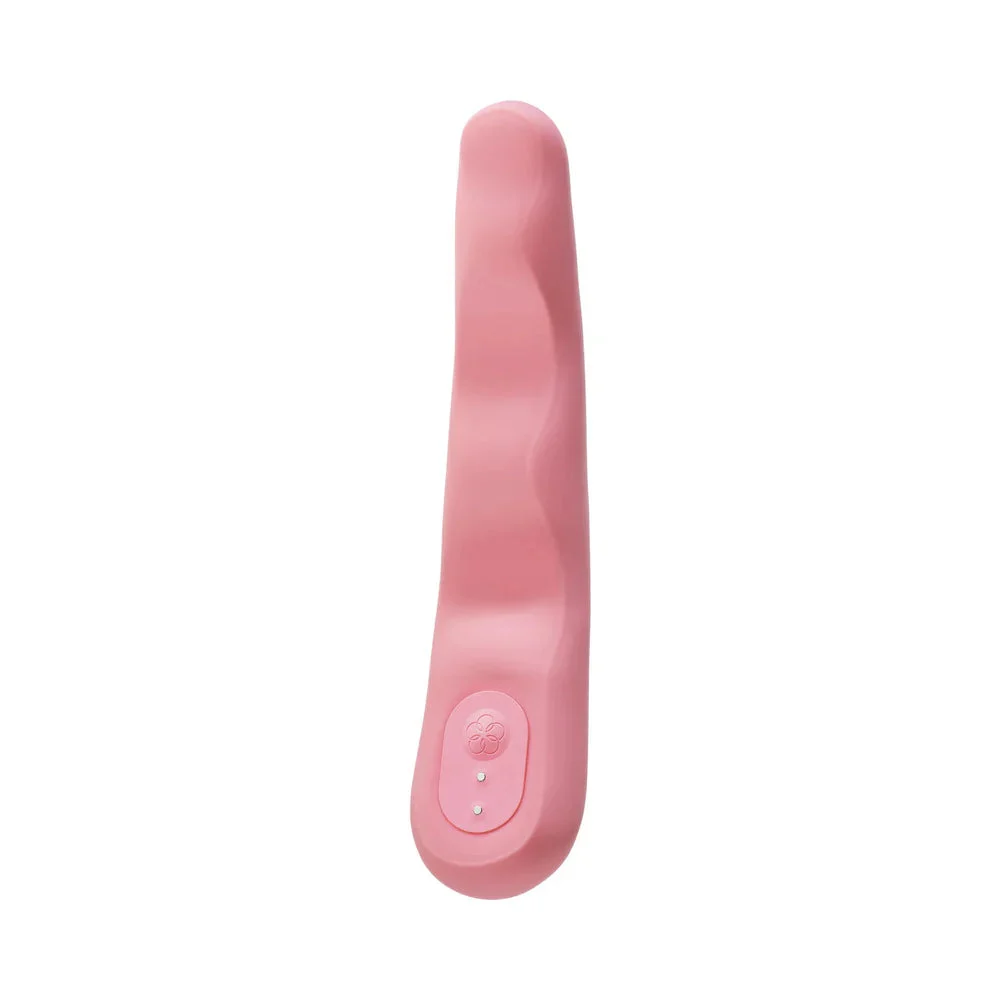 Iroha tsuki MINAMO NADESHIKO Flexible Tip Squishy Wave Texture Rechargeable Vibrator With Charging Case