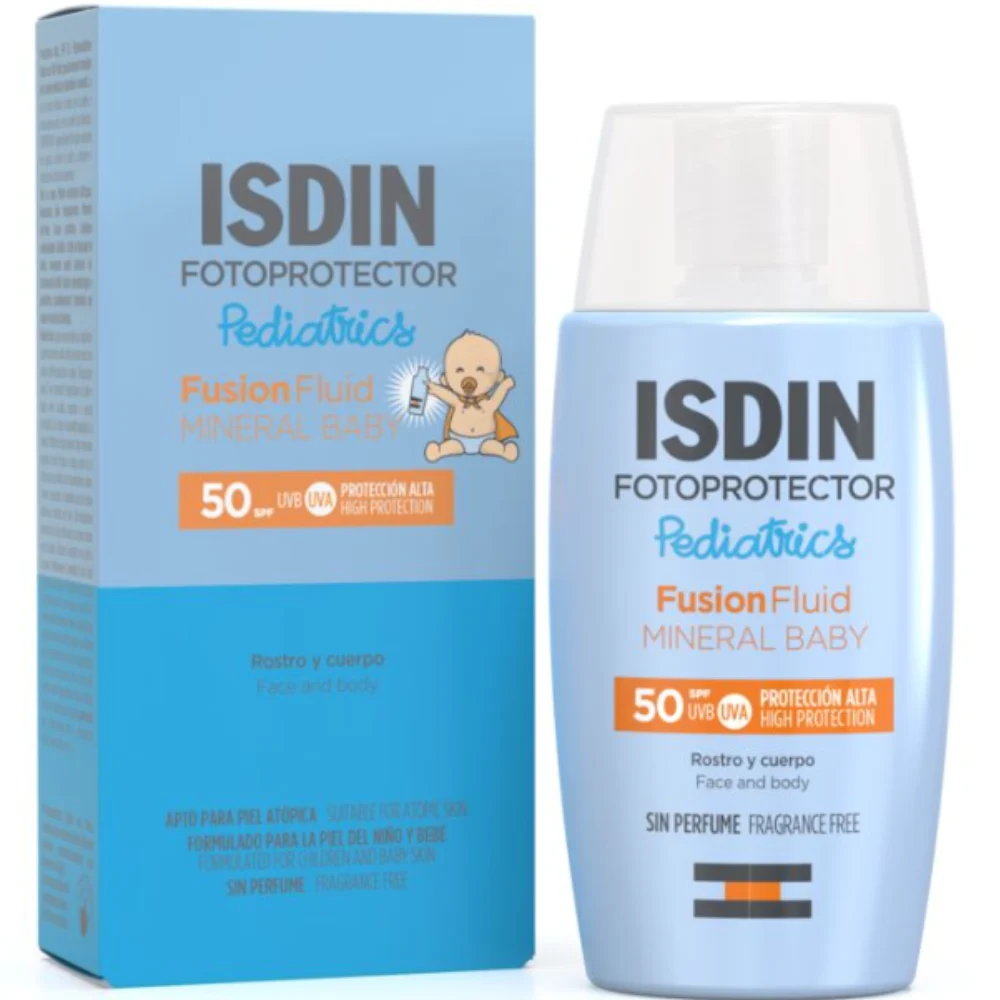 Isdin Fotoprotector Pediatrics Fusion Fluid Mineral Baby