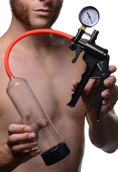 Jack Mate Penis Pump, Red