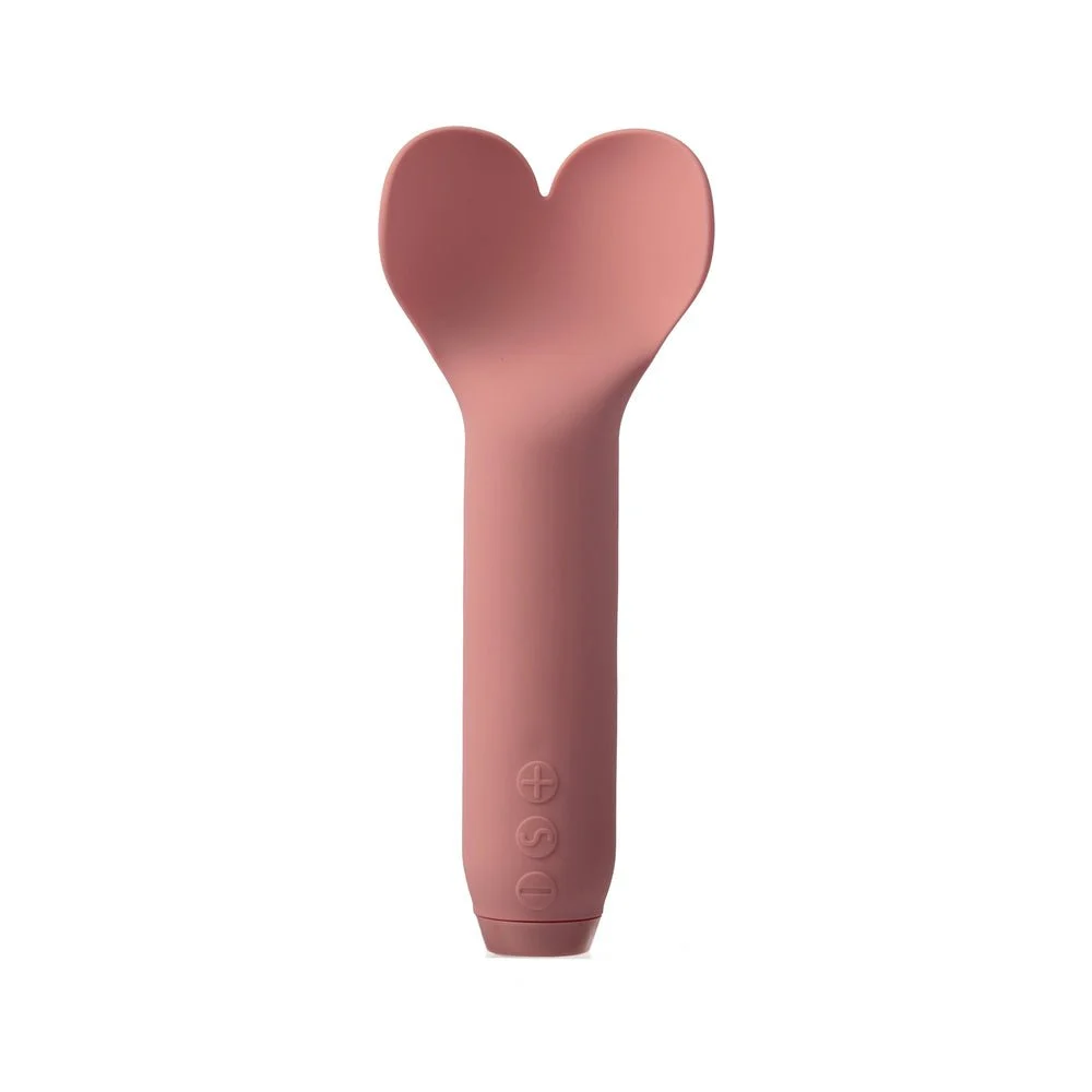Je Joue Amour Rechargeable Silicone Heart Shaped Fluttering Tip Bullet Vibrator