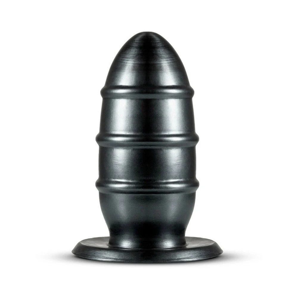 Jet Fuc Carbon Metallic Butt Plug, Black