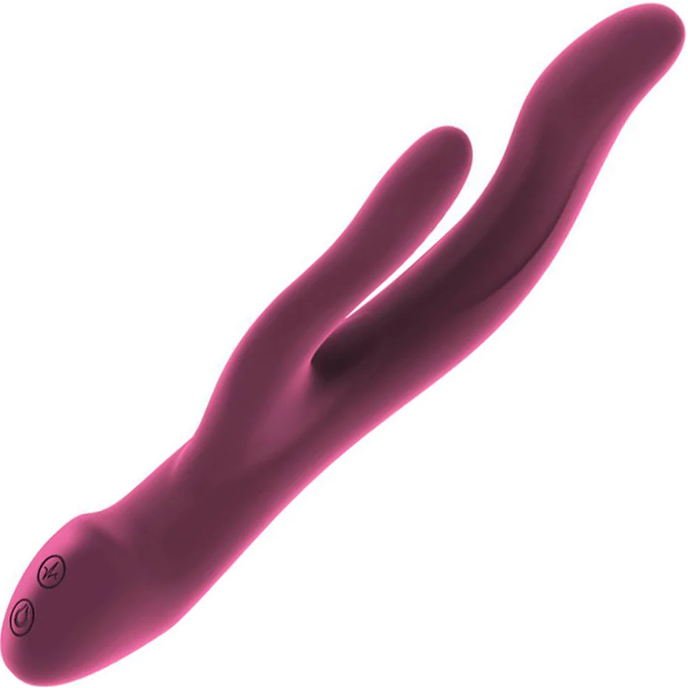 Jil Keira Endless Flexible Silicone Rabbit Vibrator, 8.5", Pink